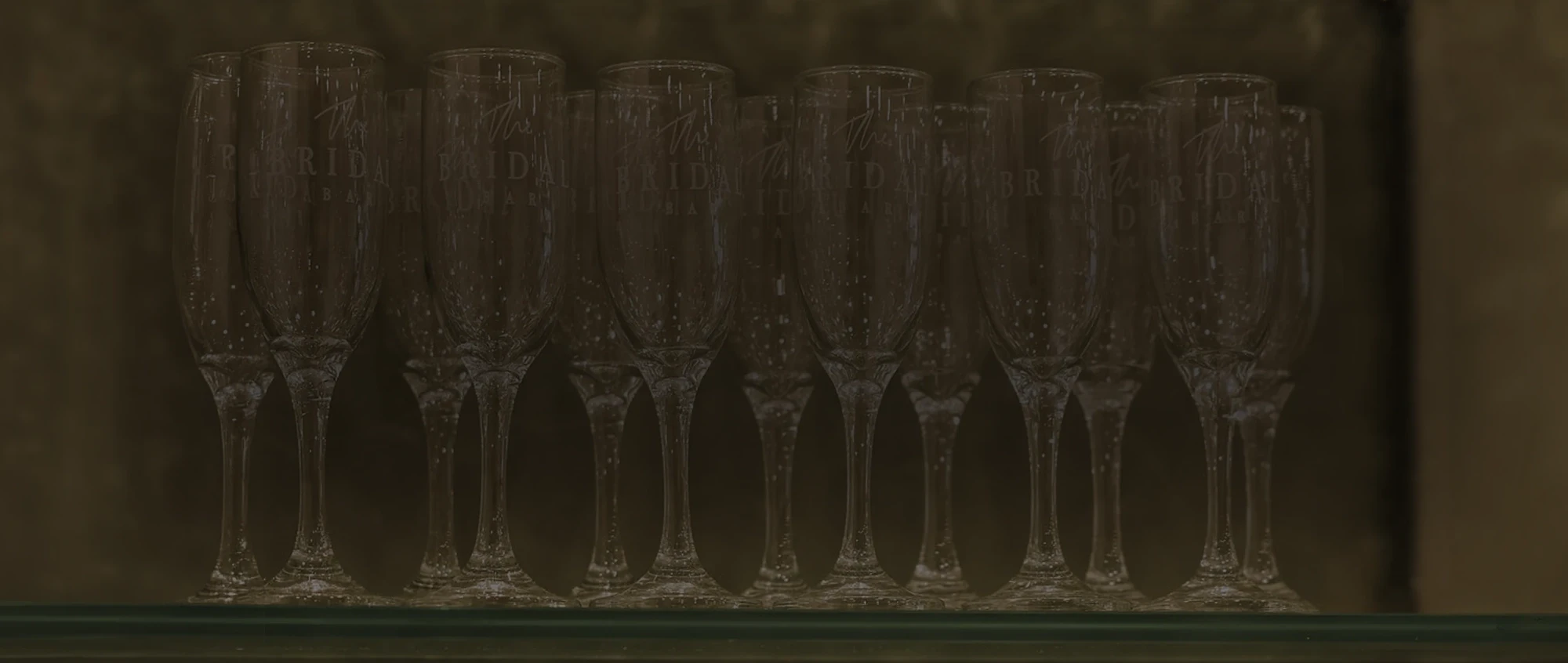 Glasses on the table