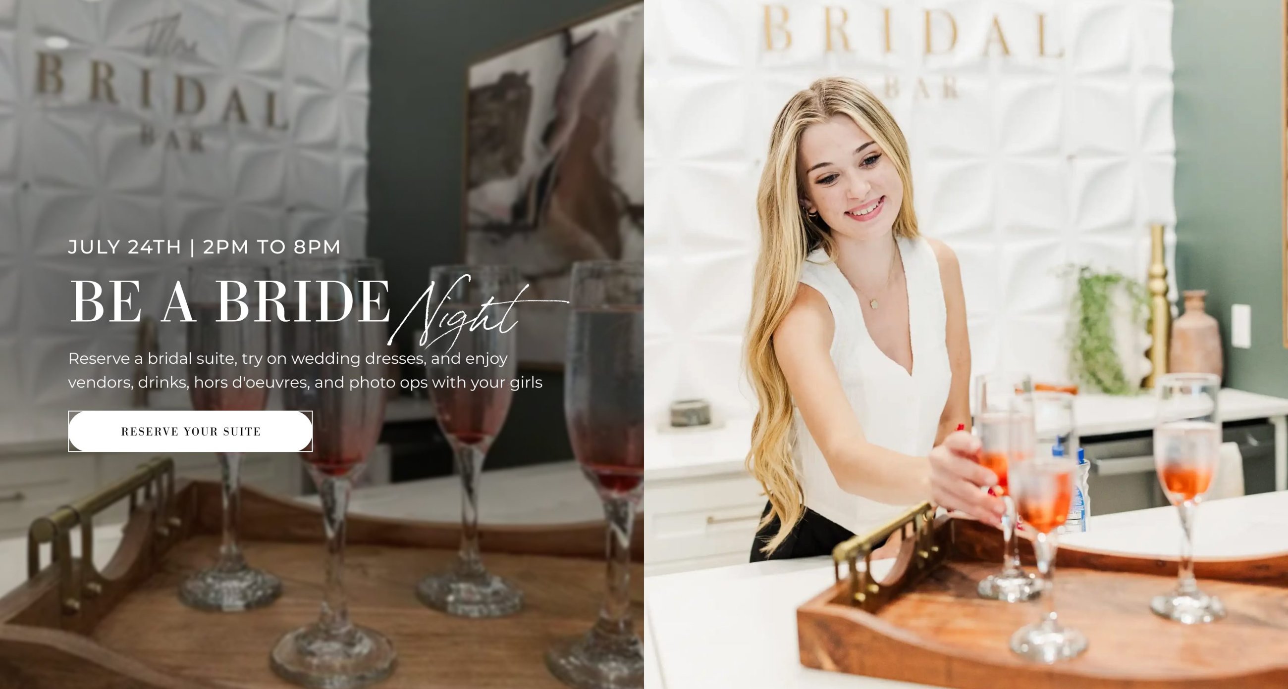 be a bride event banner 2026