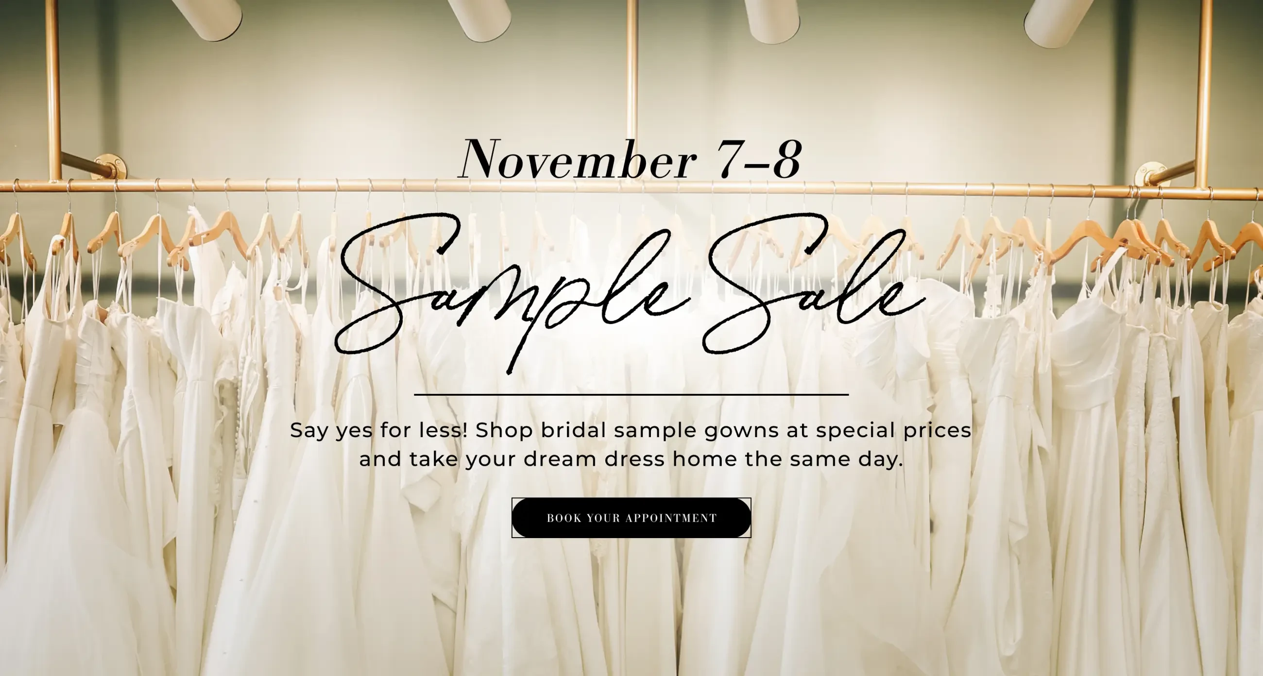 Sample Sale Banner