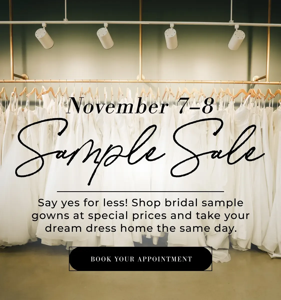 Sample Sale Banner