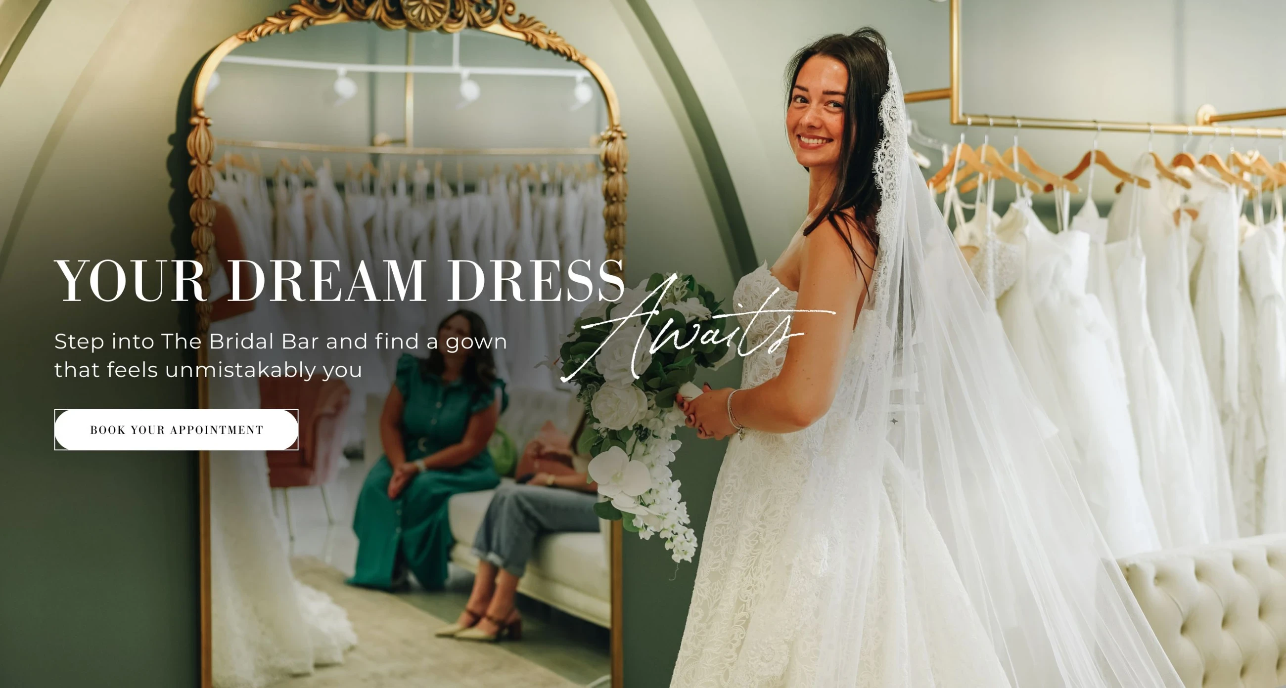 Your Dream Dress Awaits Banner