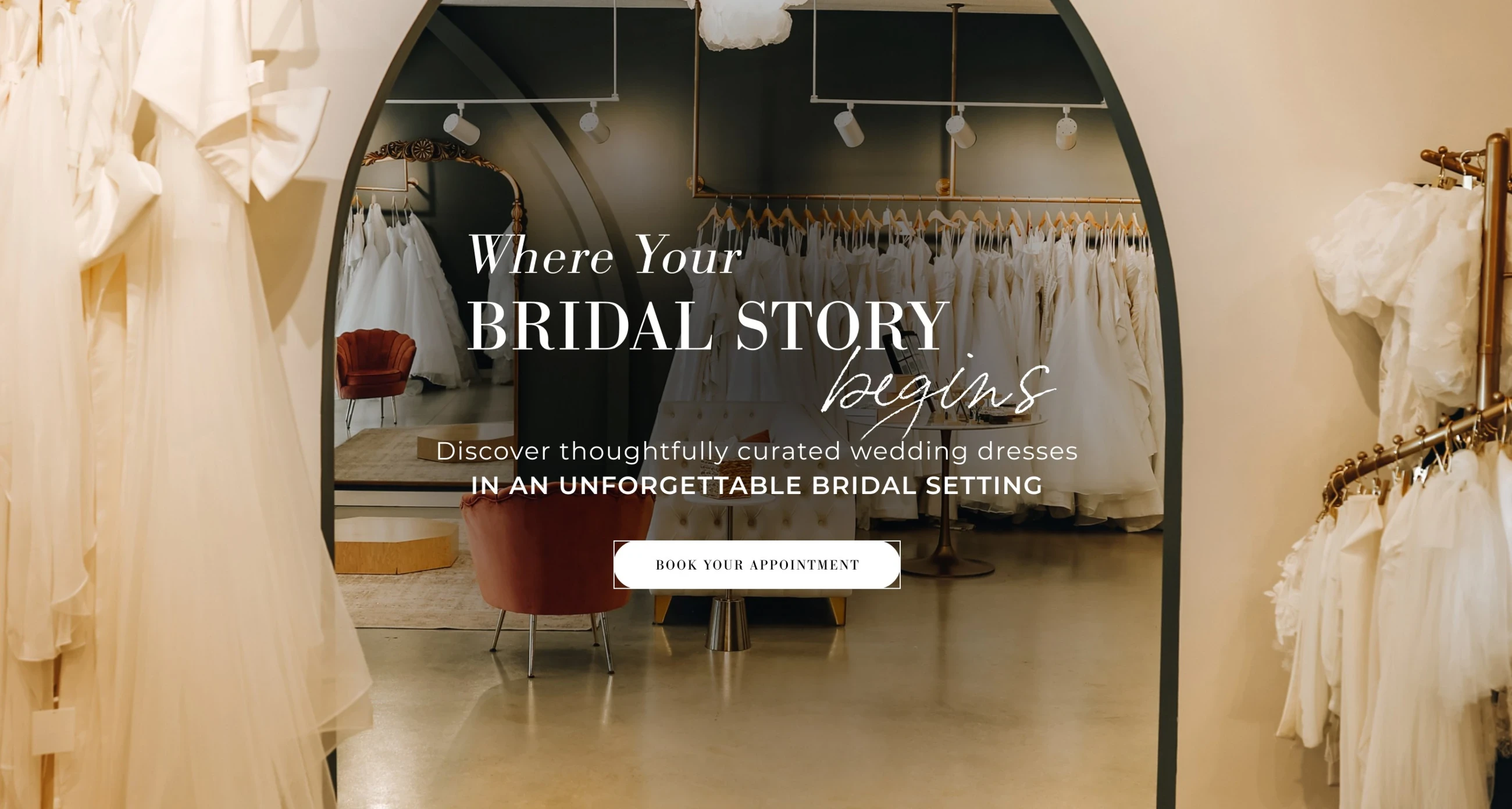 Where Your Bridal Story Begins Banner