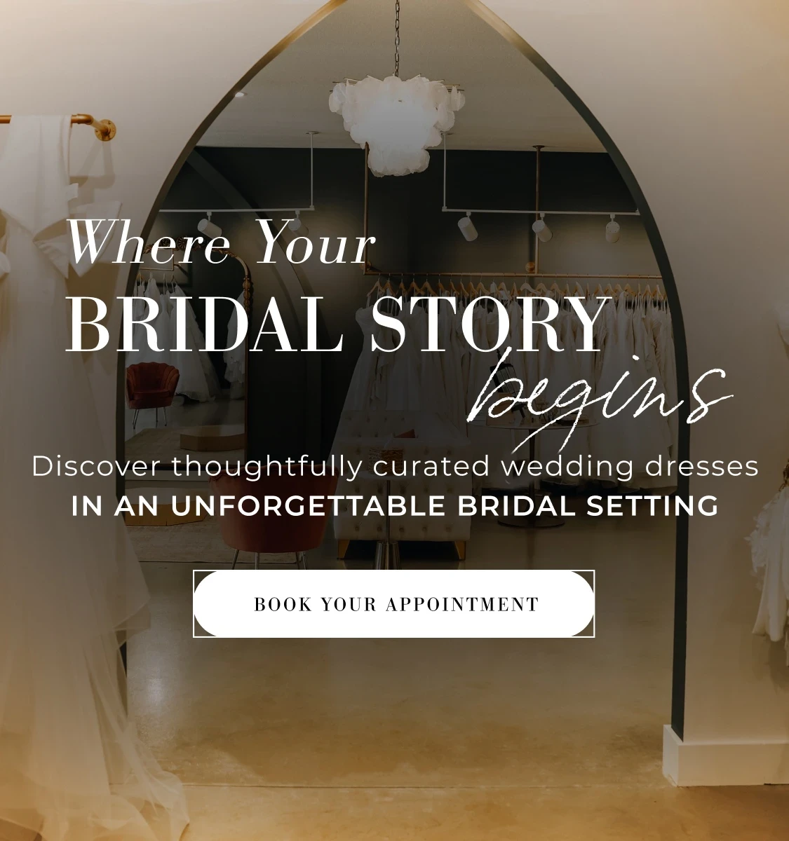 Where Your Bridal Story Begins Banner
